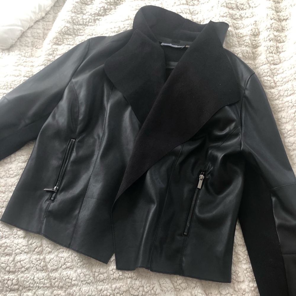 Light leather jacket